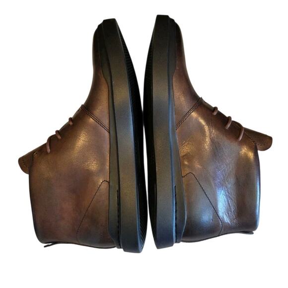 Cole Haan Grand+ Pro Rally Chukka Boots Men's Brown Leather Sneakers | 12 NWOT - Picture 6 of 12